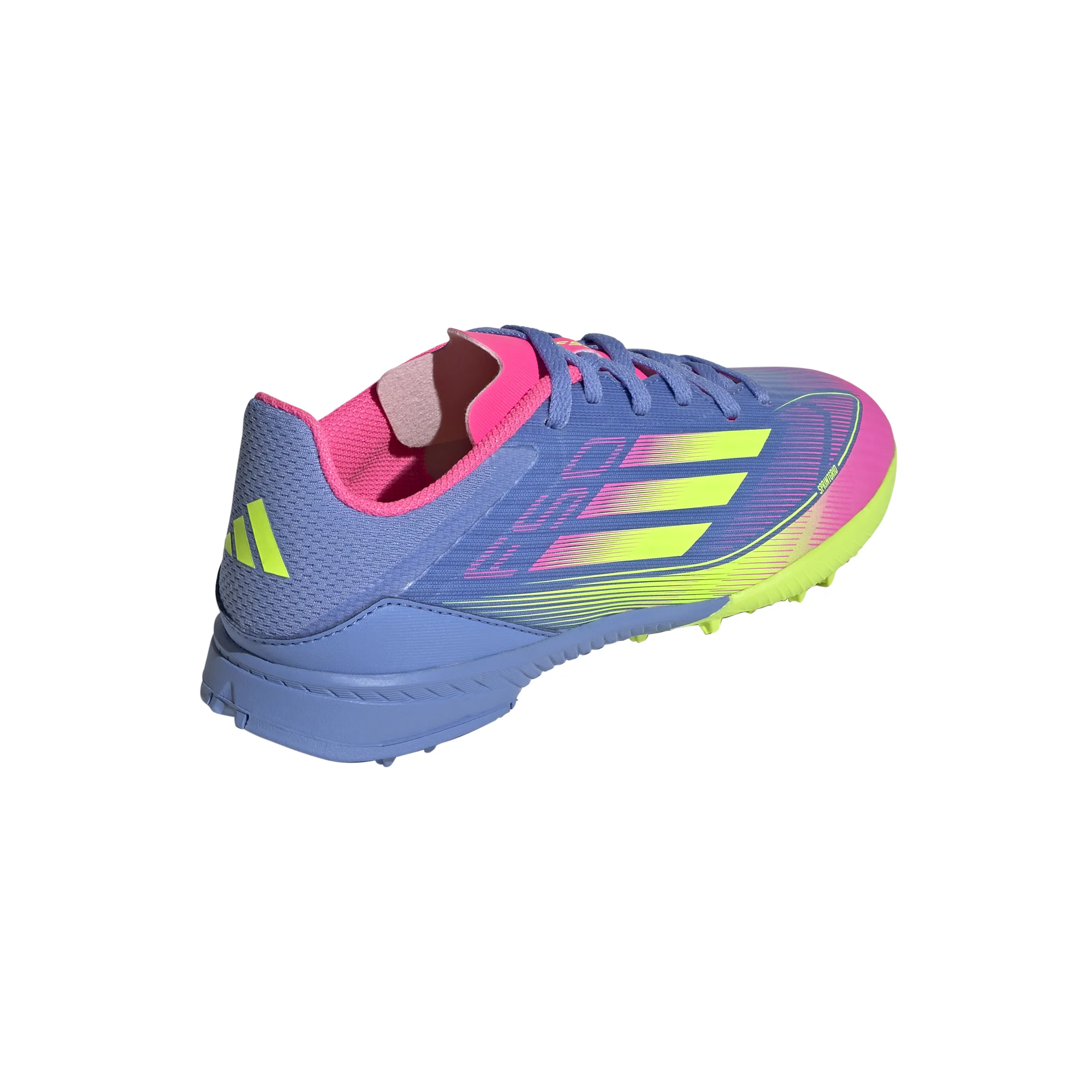 adidas F50 League TF Turf Junior - Bleu Foncé/ Bleu Clair/ Rose Clair