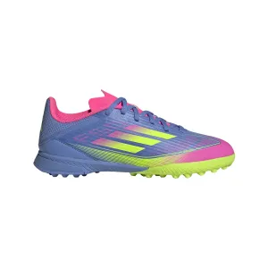 adidas F50 League TF Turf Junior - Bleu Foncé/ Bleu Clair/ Rose Clair
