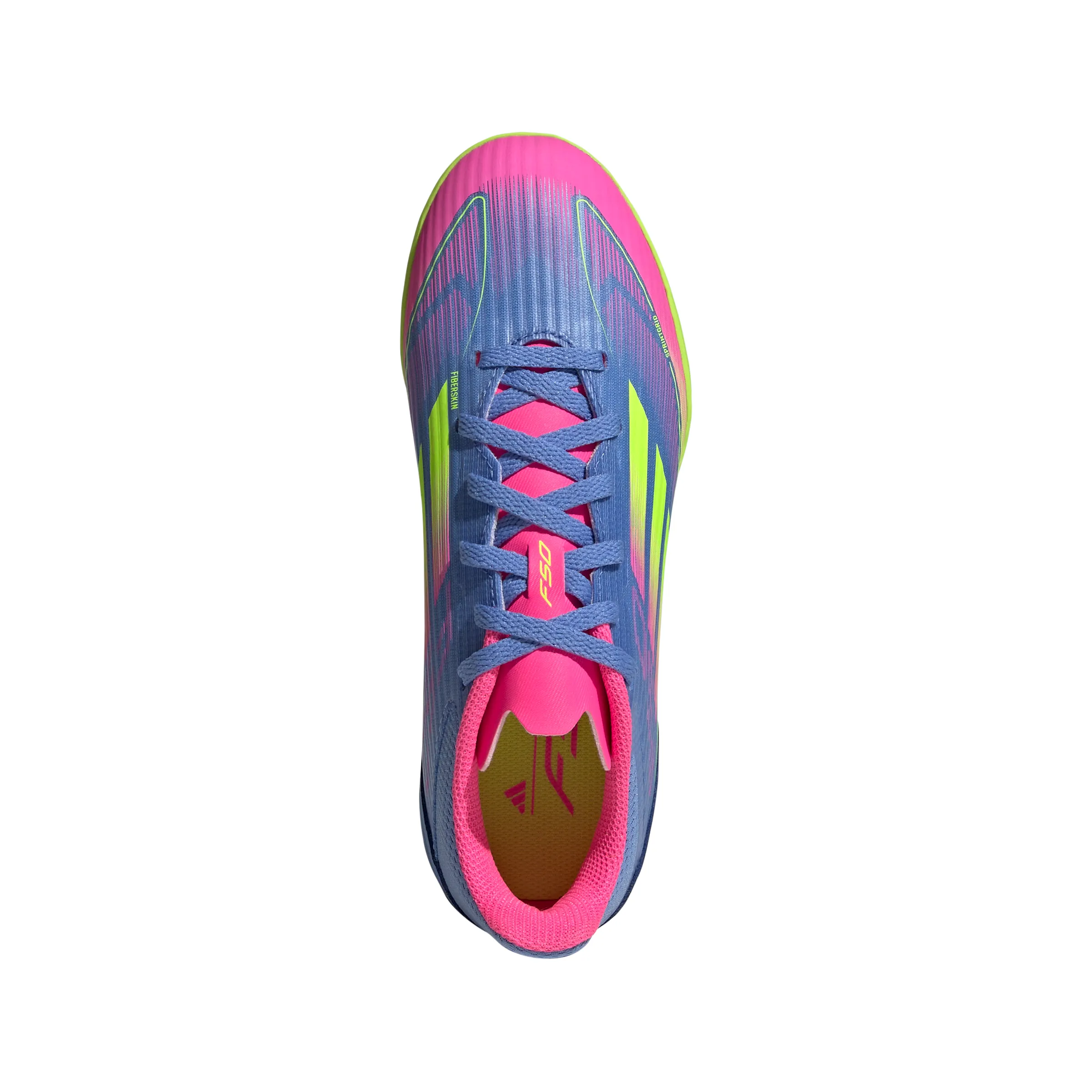 adidas F50 League TF Turf Junior - Bleu Foncé/ Bleu Clair/ Rose Clair