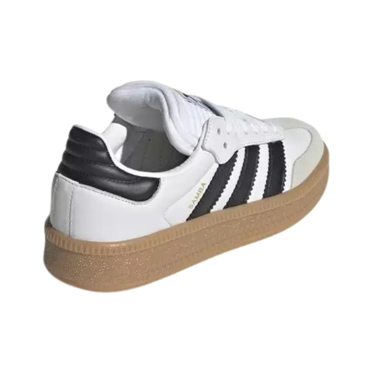 Adidas Fille (École primaire) Chaussures Samba XLG Blanc/Noir de base/Gomme