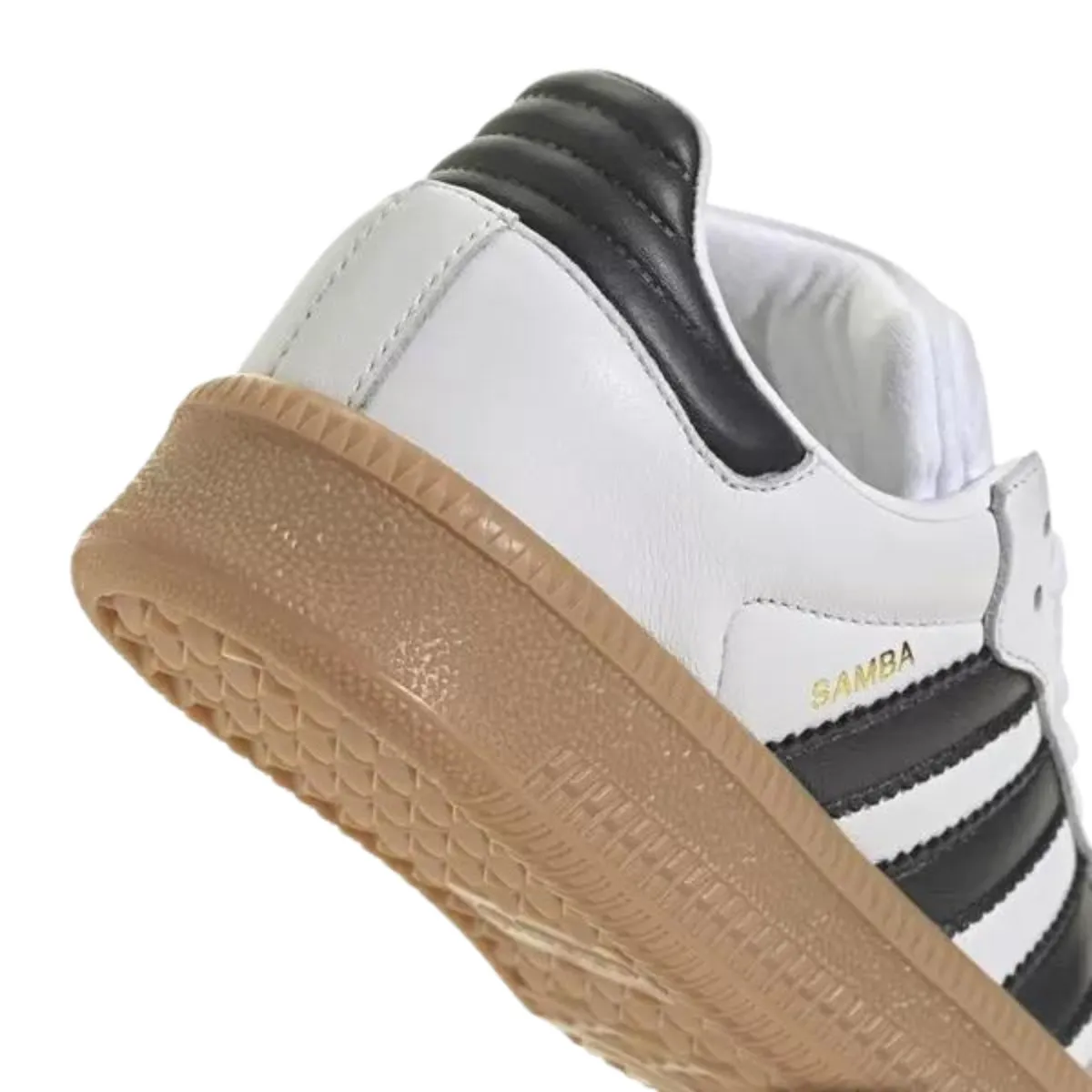 Adidas Fille (École primaire) Chaussures Samba XLG Blanc/Noir de base/Gomme
