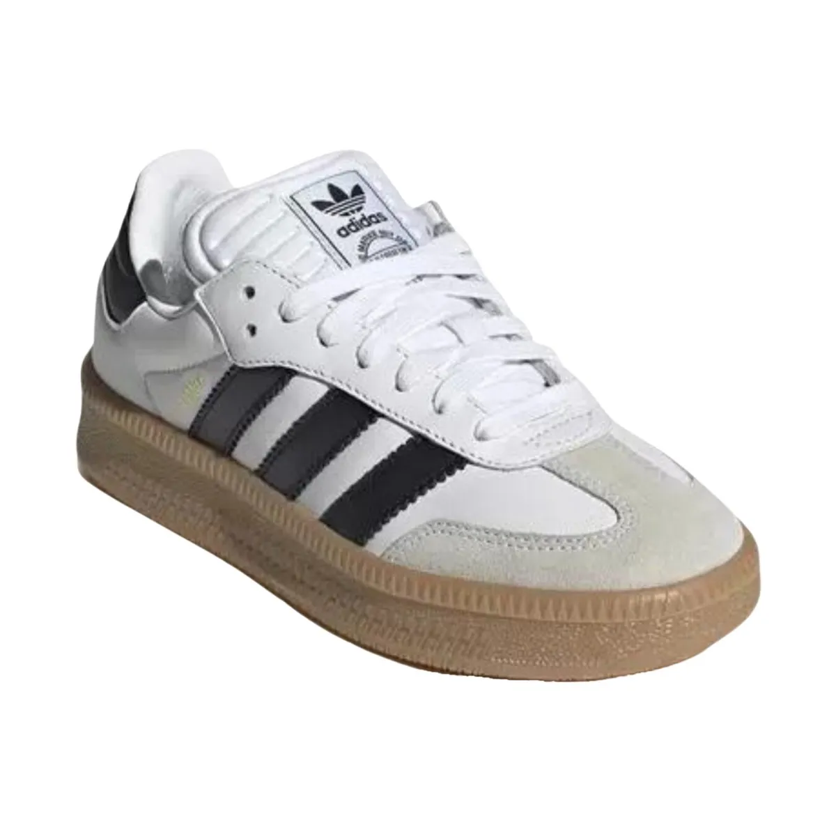 Adidas Fille (École primaire) Chaussures Samba XLG Blanc/Noir de base/Gomme