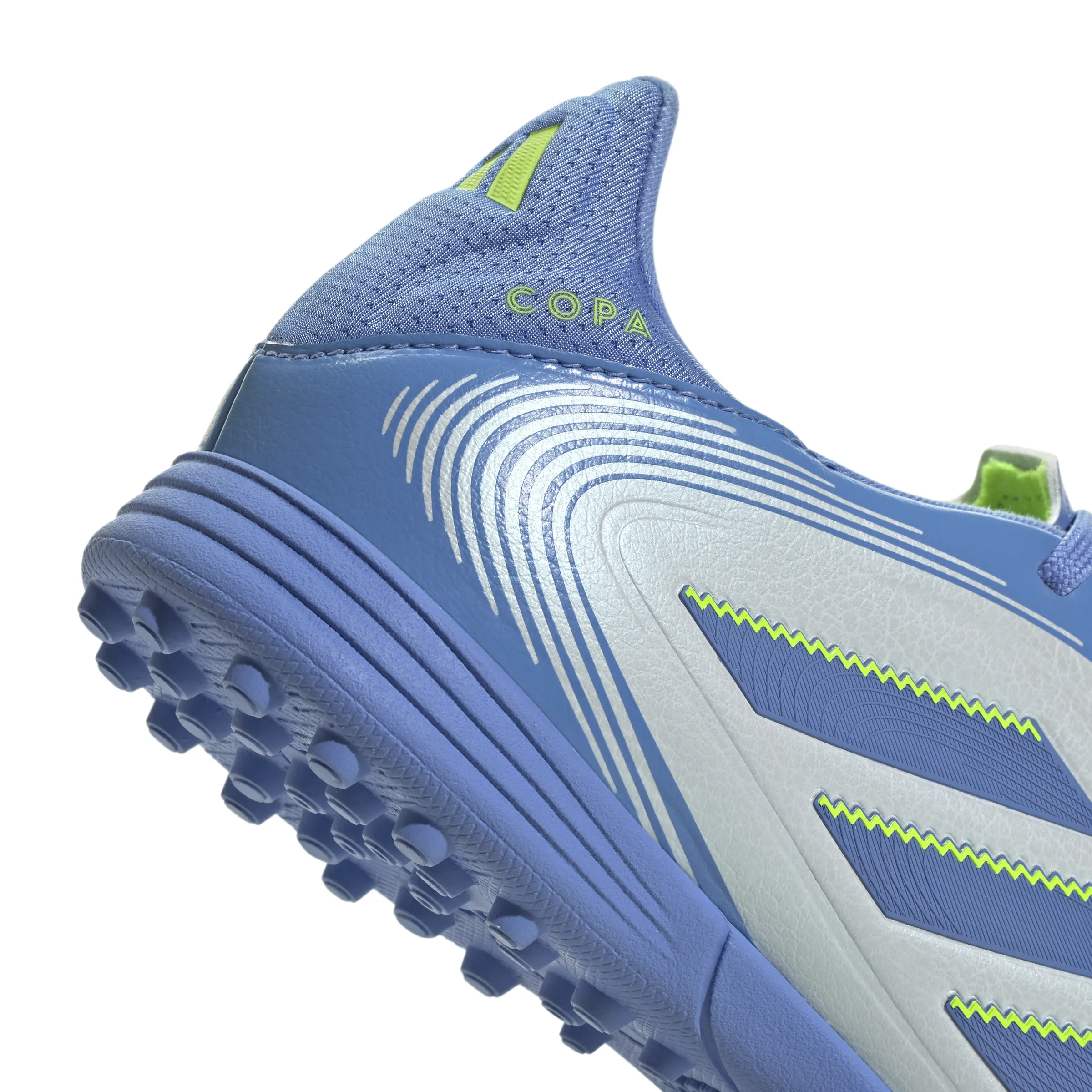 adidas Junior Copa Pure III League TF - Bleu foncé/Bleu clair/Blanc brillant