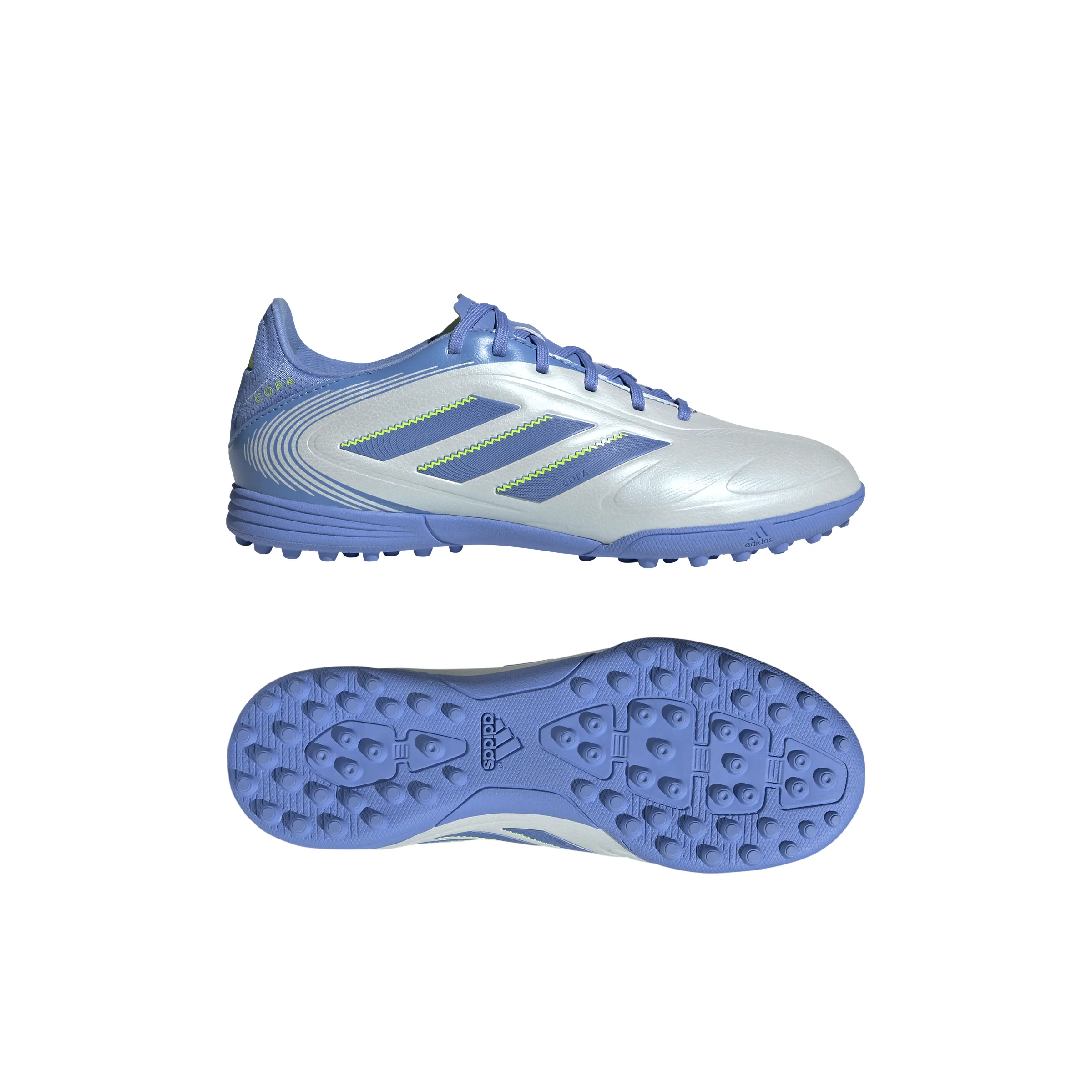 adidas Junior Copa Pure III League TF - Bleu foncé/Bleu clair/Blanc brillant