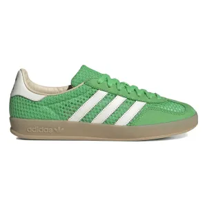 Chaussures Adidas Gazelle Indoor pour Homme Vert Énergie/Blanc Cassé/Beige Magique
