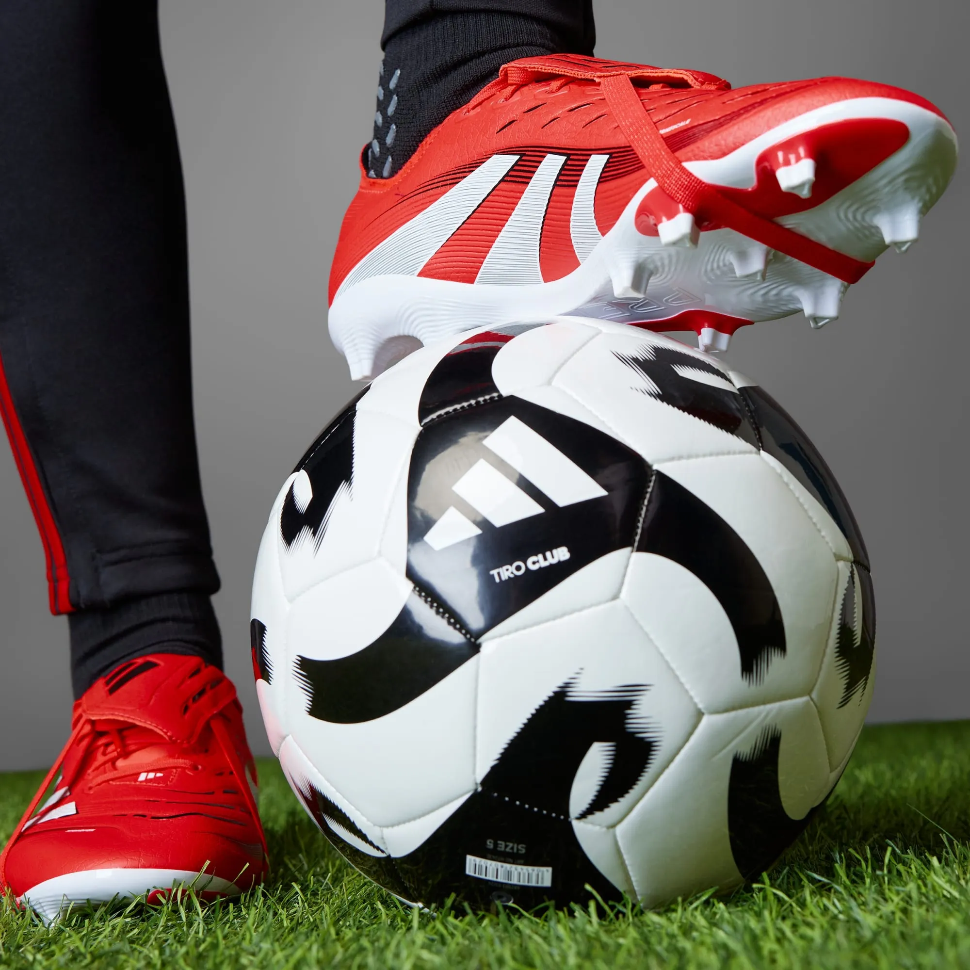ADIDAS PREDATOR P3 PLIAGE HOMME CHAUSSURES DE FOOT ROUGE/BLANC