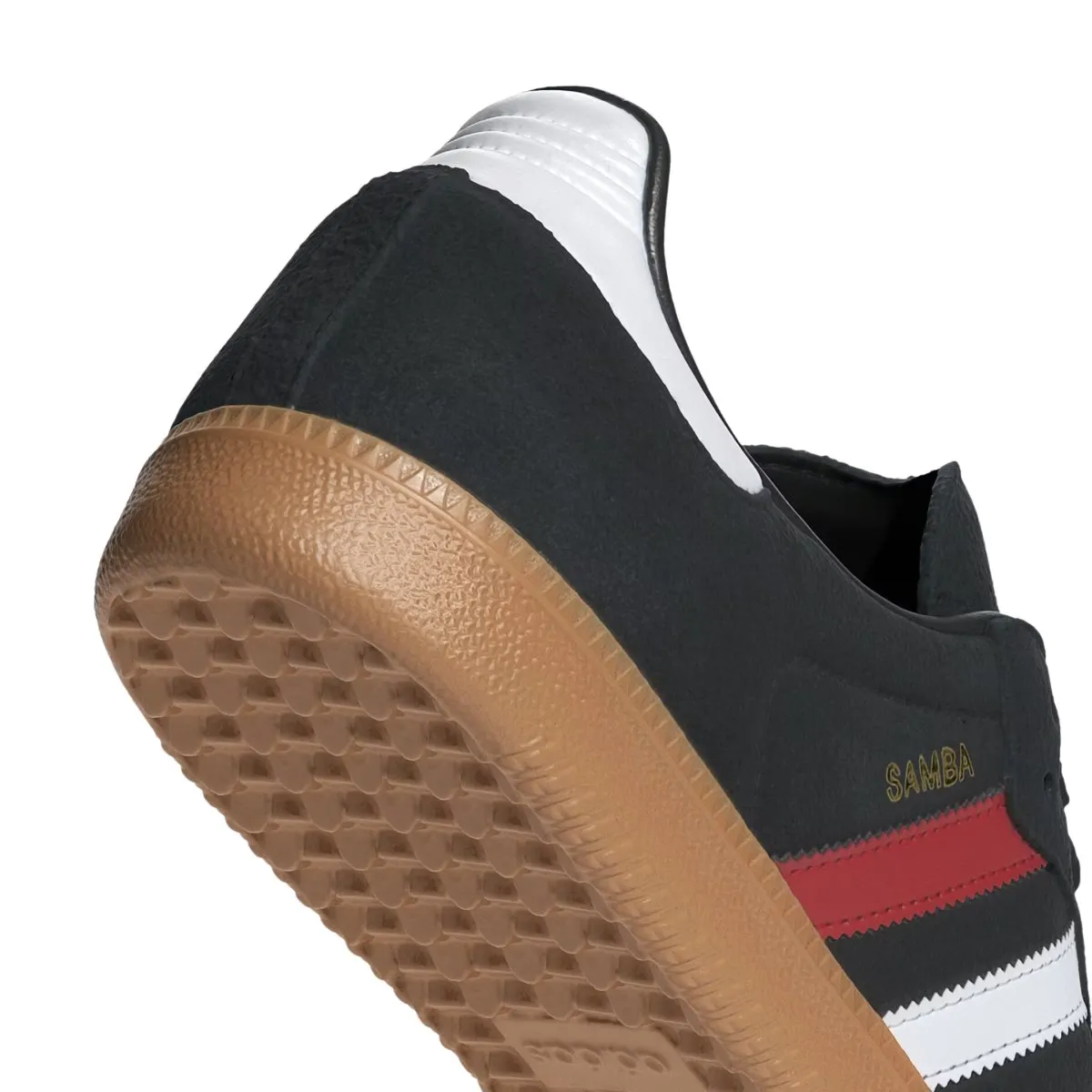 Adidas Samba OG Homme Noir Fondamental/Rouge Vif/Gomme