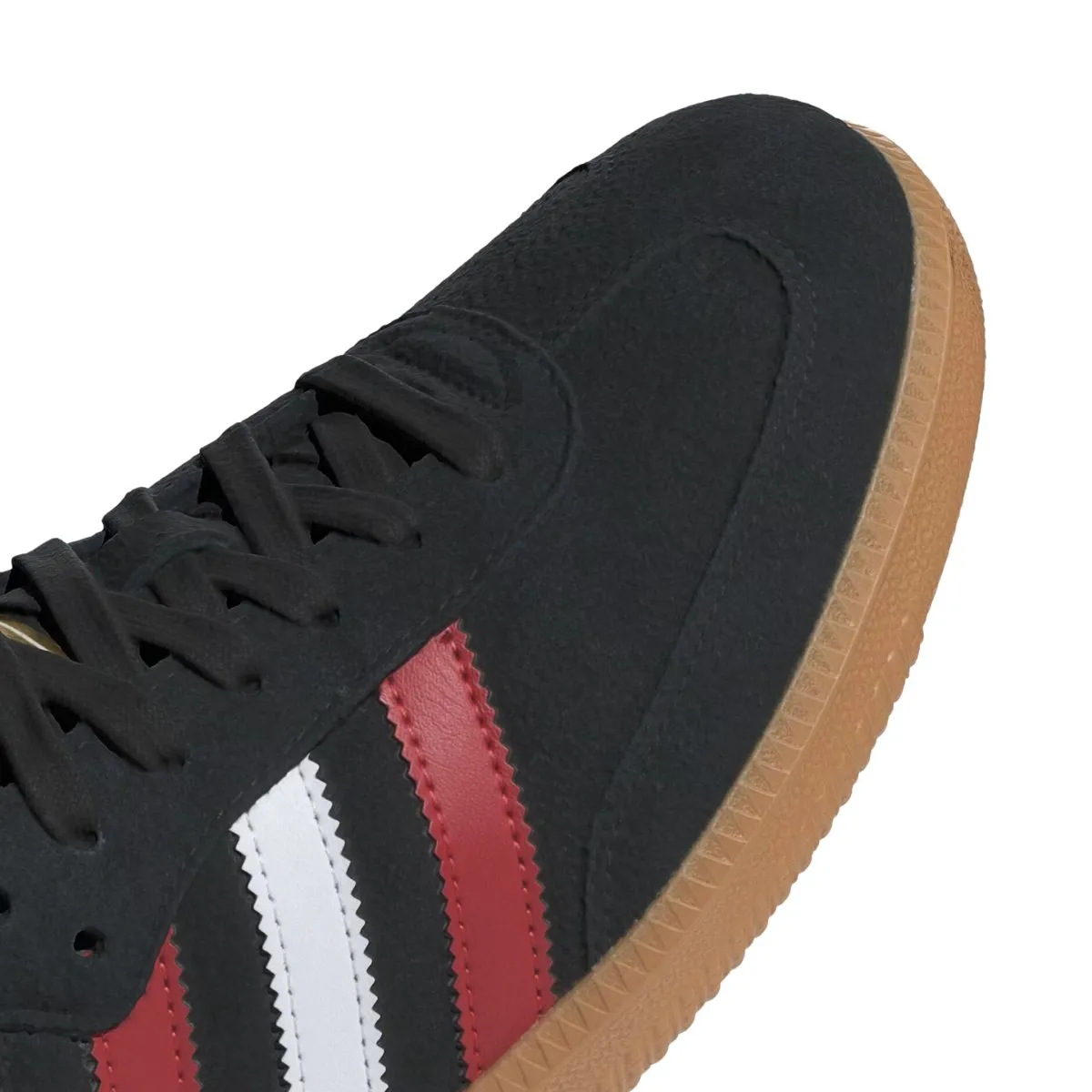 Adidas Samba OG Homme Noir Fondamental/Rouge Vif/Gomme