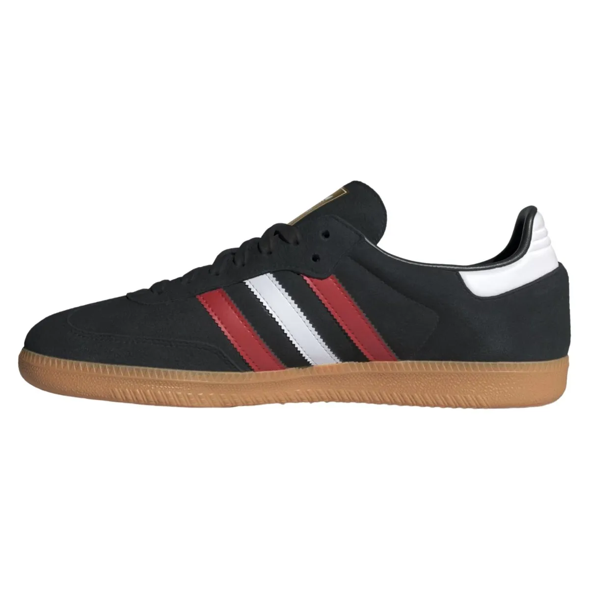 Adidas Samba OG Homme Noir Fondamental/Rouge Vif/Gomme