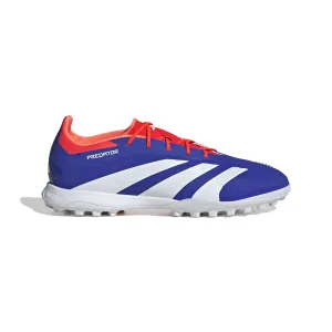 adidas Predator Elite TF Chaussure de Football pour Terrain Synthétique - LucBlu/ FtwWhite/ Solar Red