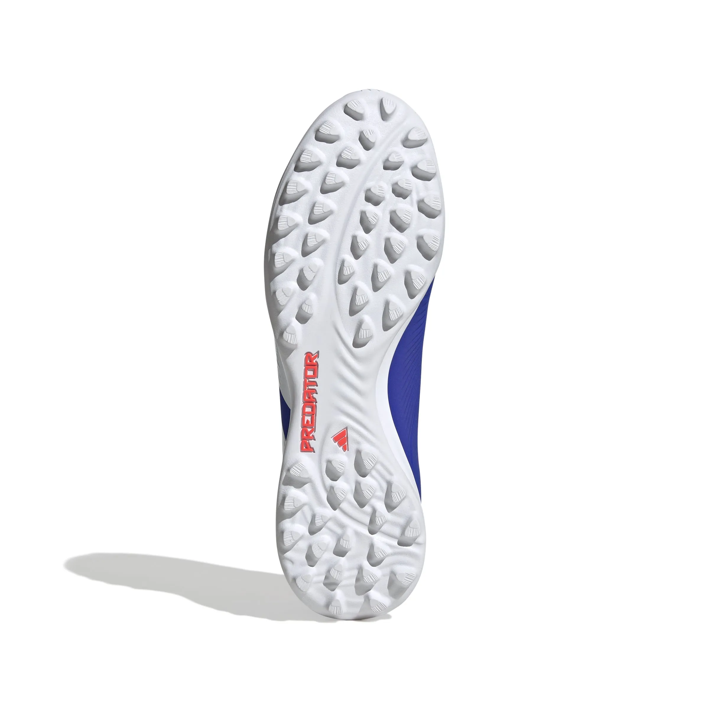 adidas Predator Elite TF Chaussure de Football pour Terrain Synthétique - LucBlu/ FtwWhite/ Solar Red