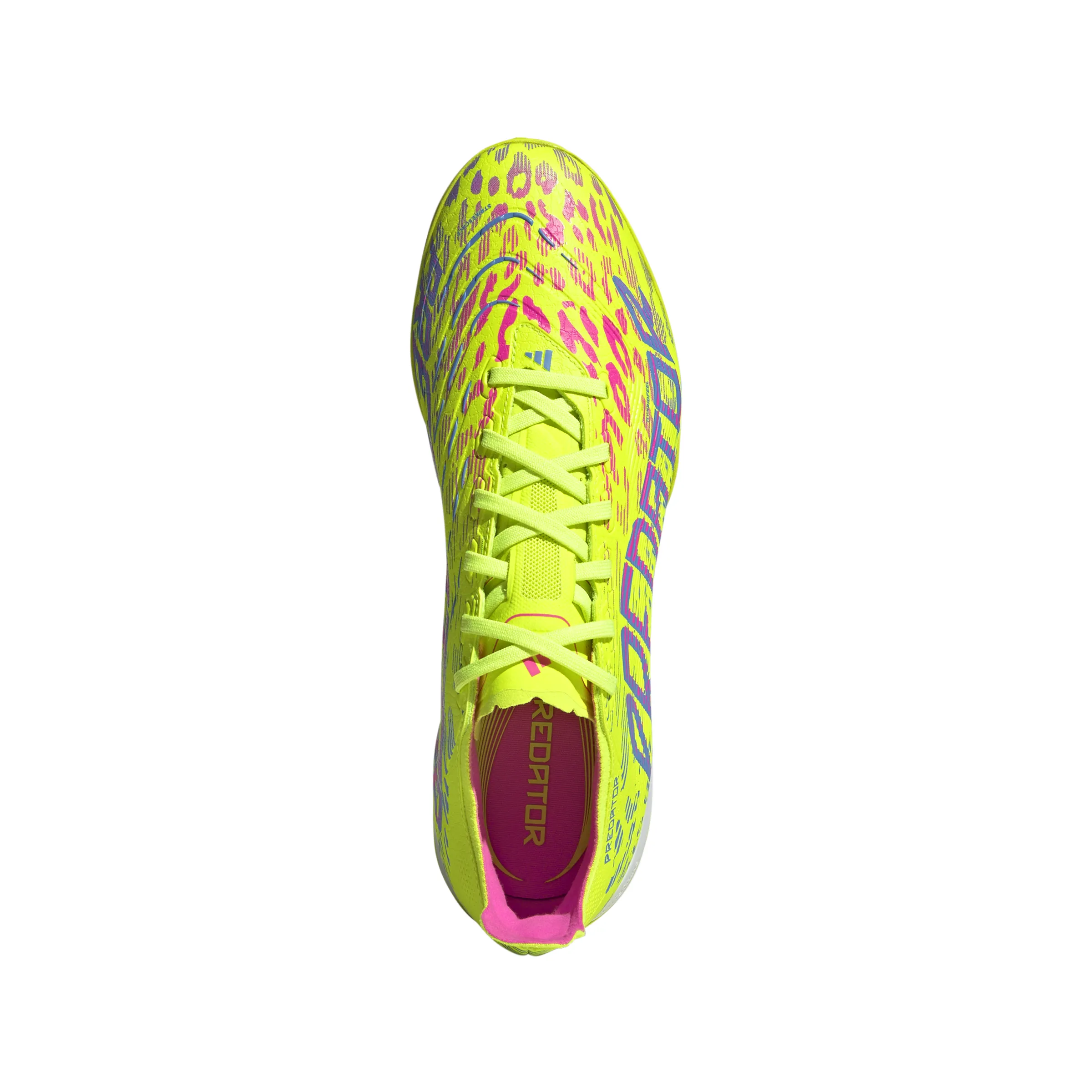 Chaussures de football Adidas Predator League TF pour terrain synthétique - Luclem/ Blufus/ LucPnk