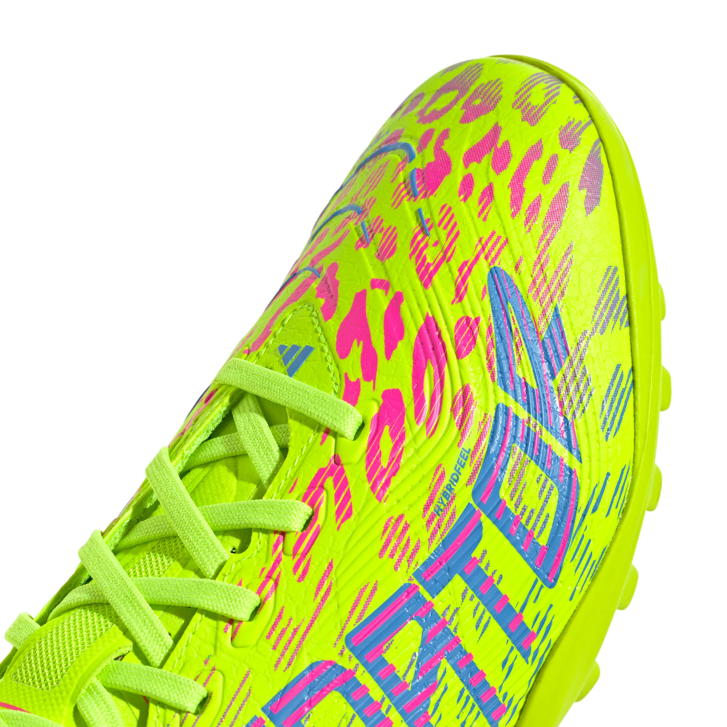 Chaussures de football Adidas Predator League TF pour terrain synthétique - Luclem/ Blufus/ LucPnk