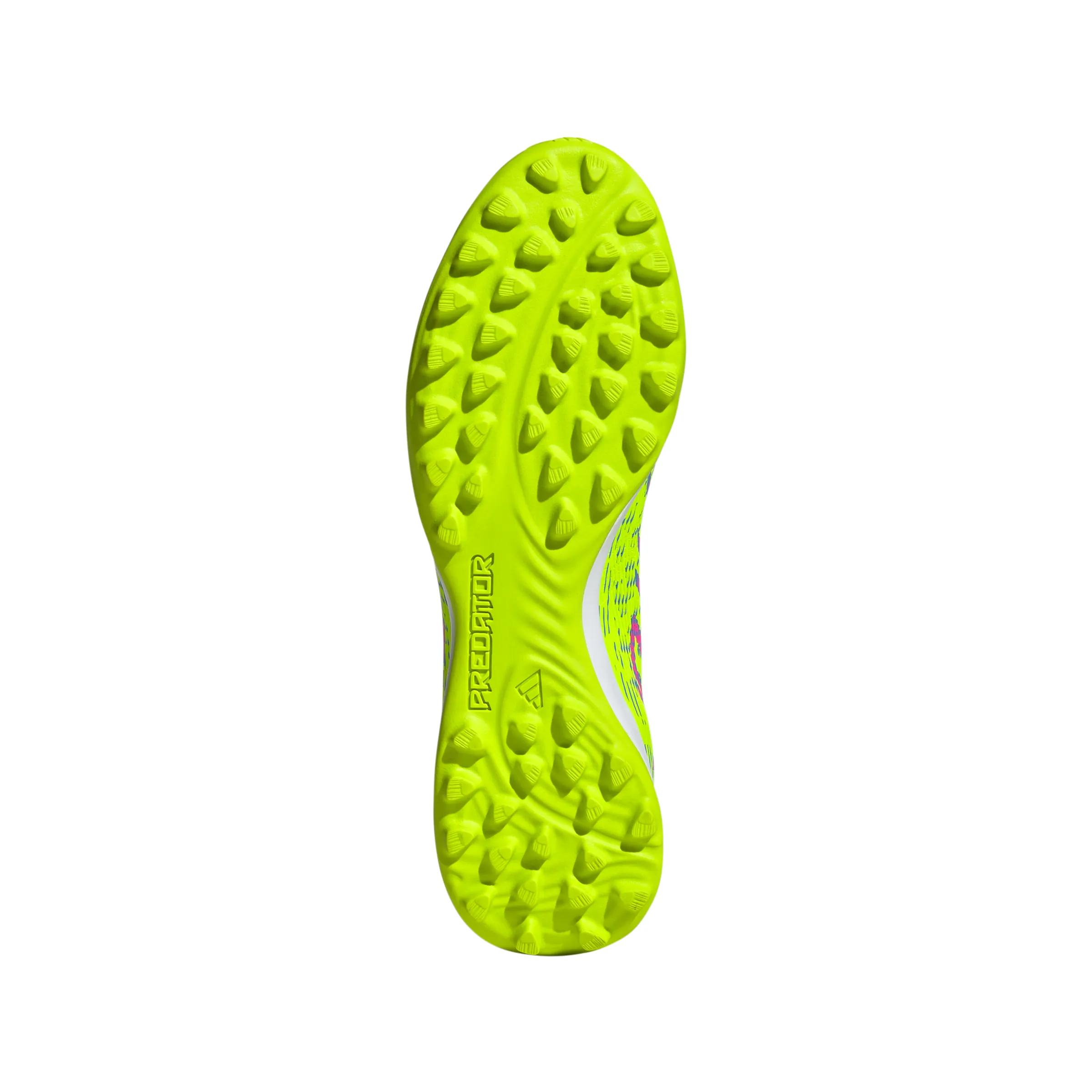 Chaussures de football Adidas Predator League TF pour terrain synthétique - Luclem/ Blufus/ LucPnk