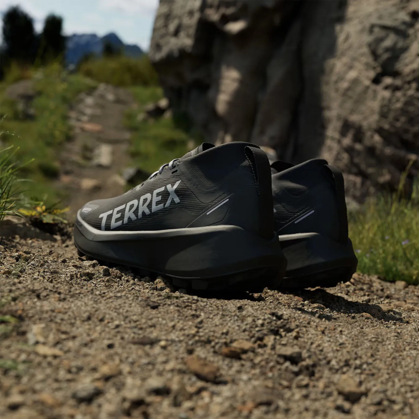 Adidas Terrex Chaussures de trail pour femmes Terrex Agravic GTX Noir