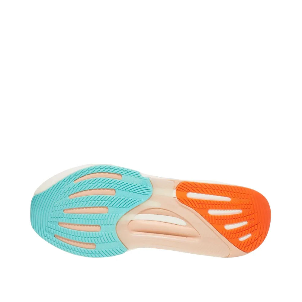 Adidas Supernova Solution 2 pour Femme en Blanc/Flash Aqua/Power Coral