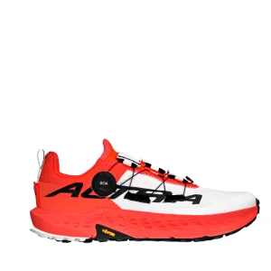 Chaussure de trail Altra Timp Boa pour homme en Blanc/Corail SS25