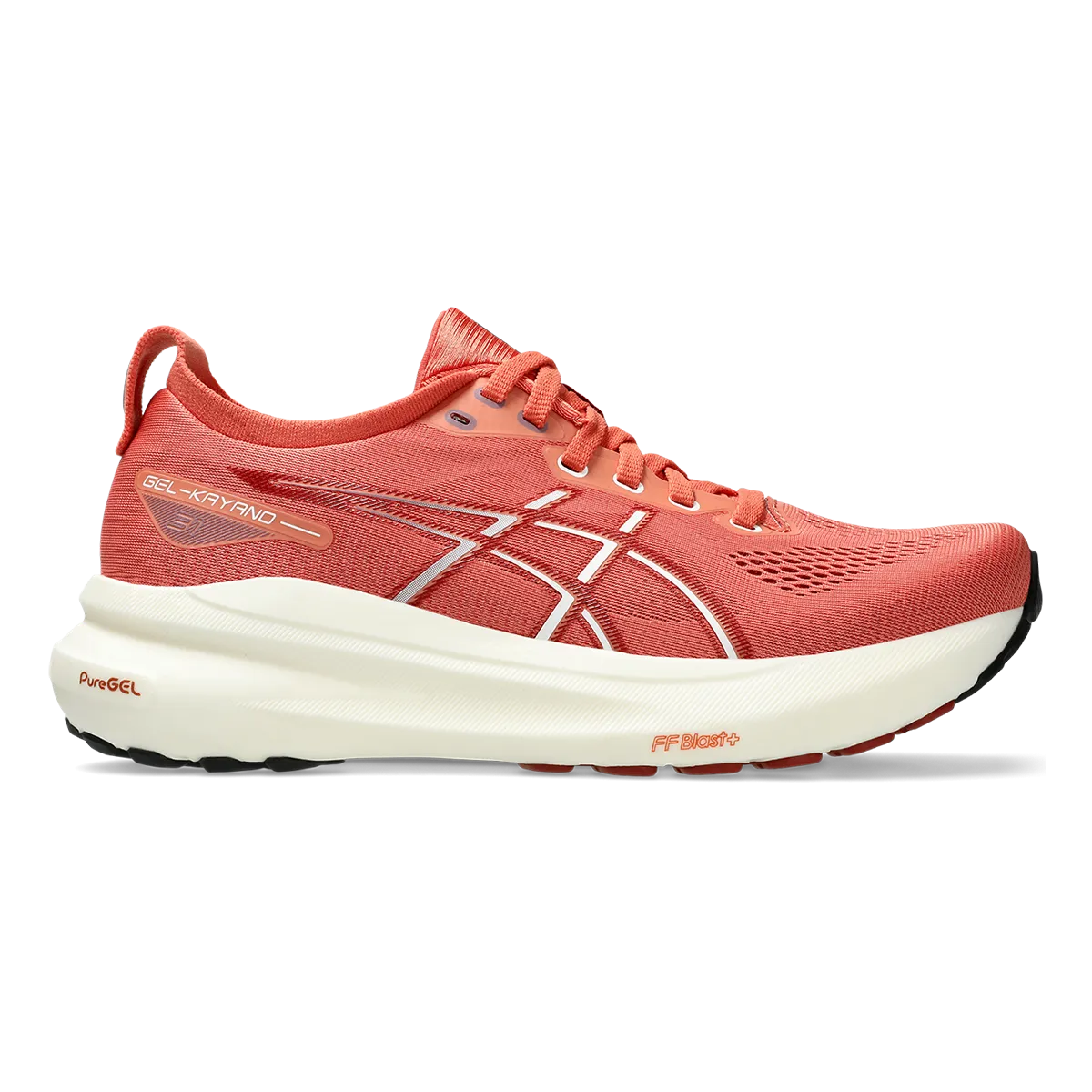 Asics Gel Kayano 31 - rouge désert - blanc