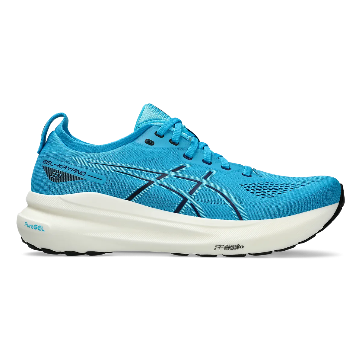 Asics Gel Kayano 31 - Aqua numérique - Cyan vif