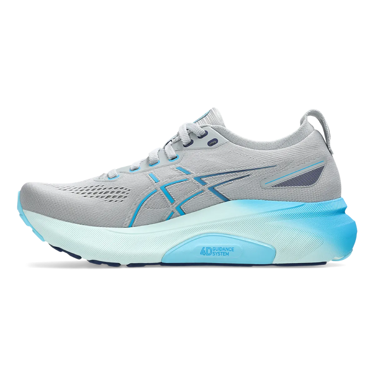 Asics Gel Kayano 31 - Gris Piémont - Aqua numérique