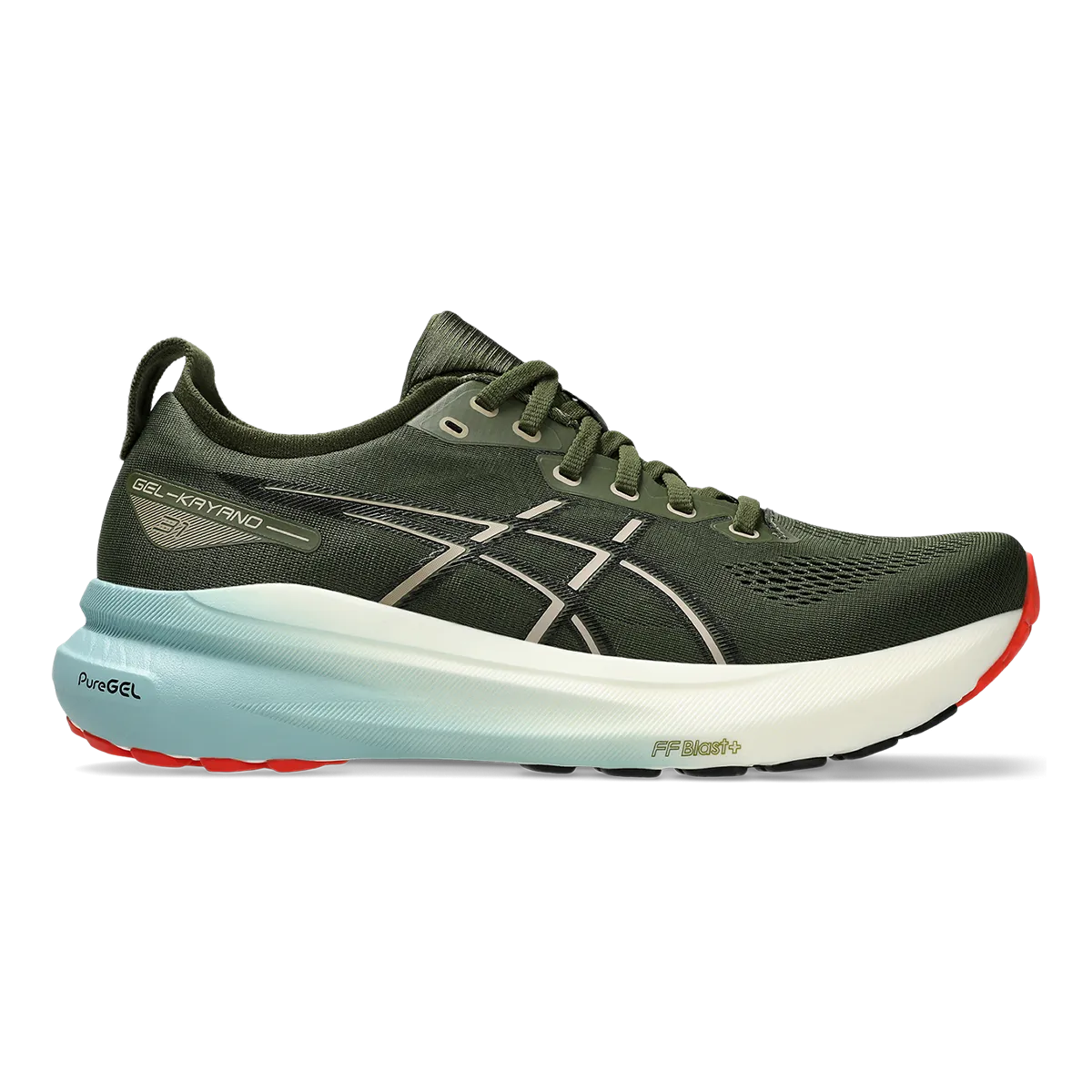 Asics Gel Kayano 31 - Vert Smog - Noir