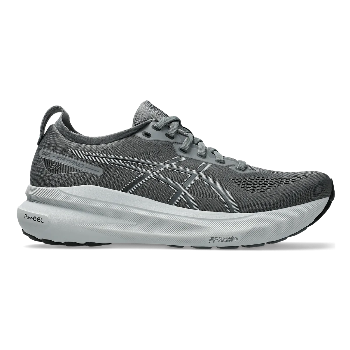 Asics Gel Kayano 31 - Gris acier - Gris Piémont