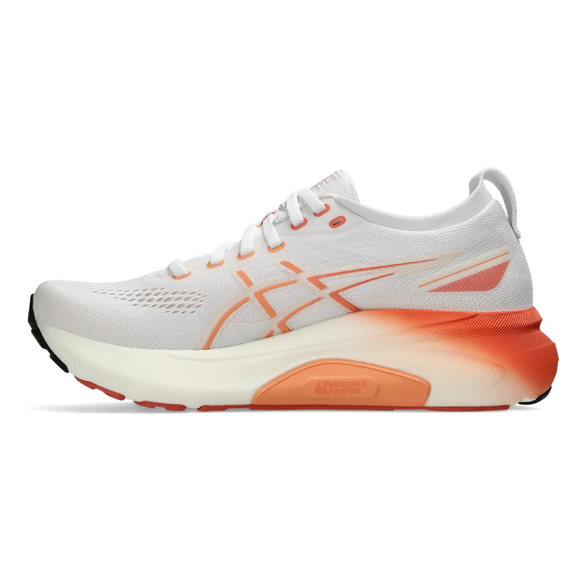 Asics Gel Kayano 31 - Blanc - Orange délavé