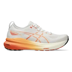 Asics Gel Kayano 31 - Blanc - Orange délavé
