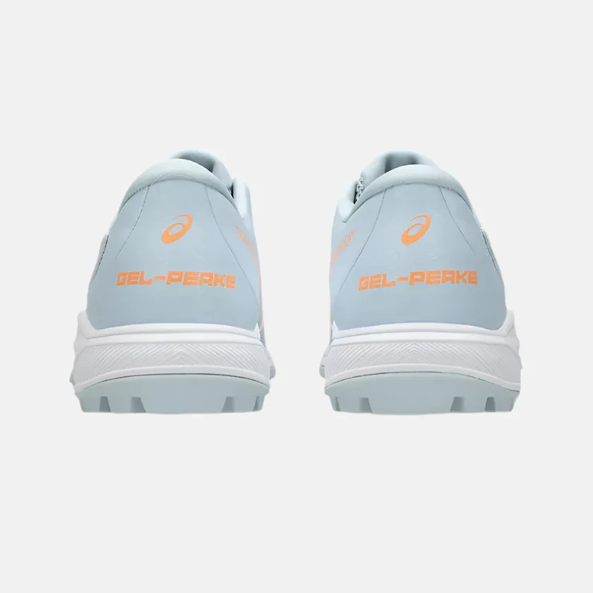 Chaussures de cricket pour enfants Asics GEL-PEAKE 2 GS - Gris frais/Bright Sunstone