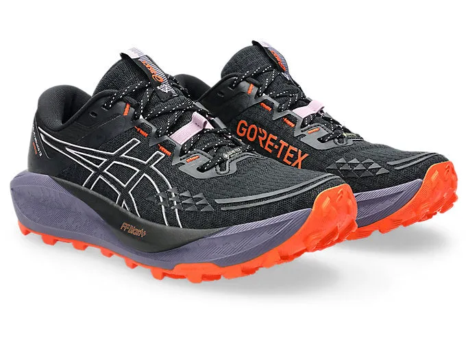 Asics Gel Trabuco 13 GTX (Largeur B) - Noir/Violet Clair (Femmes) Chaussures Asics