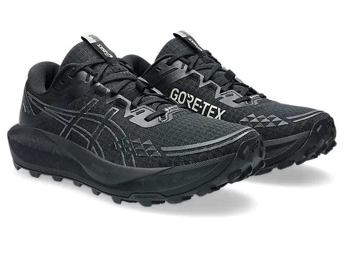 Asics Gel Trabuco 13 GTX (Largeur D) - Noir/Gris Graphite (Homme) Chaussures Asics