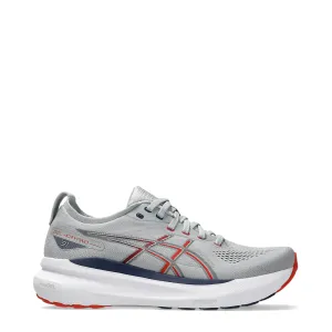 Asics Chaussure de Course Homme Gel-Kayano 31 en Gris Piémont/Rouge Flamboyant