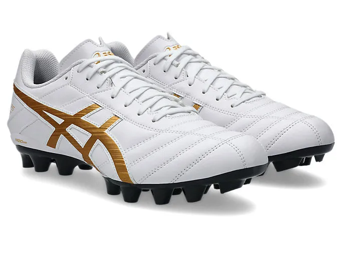 ASICS CHAUSSURES DE FOOTBALL LETHAL SPEED POUR HOMME BLANC/OR