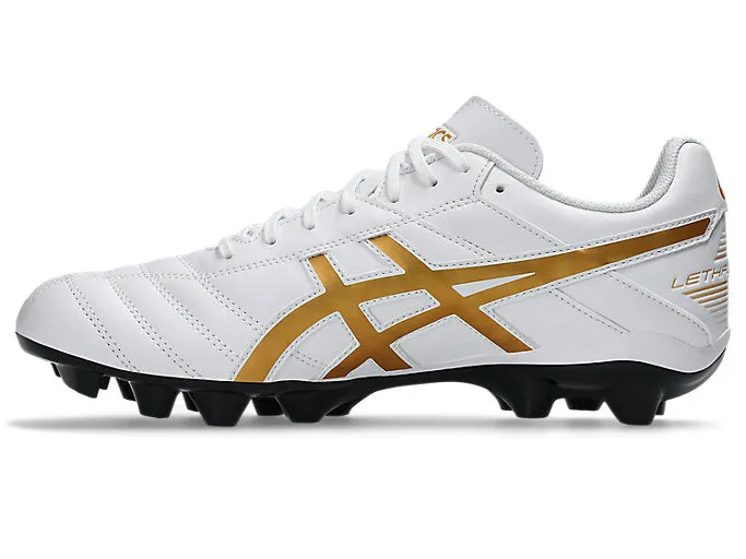 ASICS CHAUSSURES DE FOOTBALL LETHAL SPEED POUR HOMME BLANC/OR
