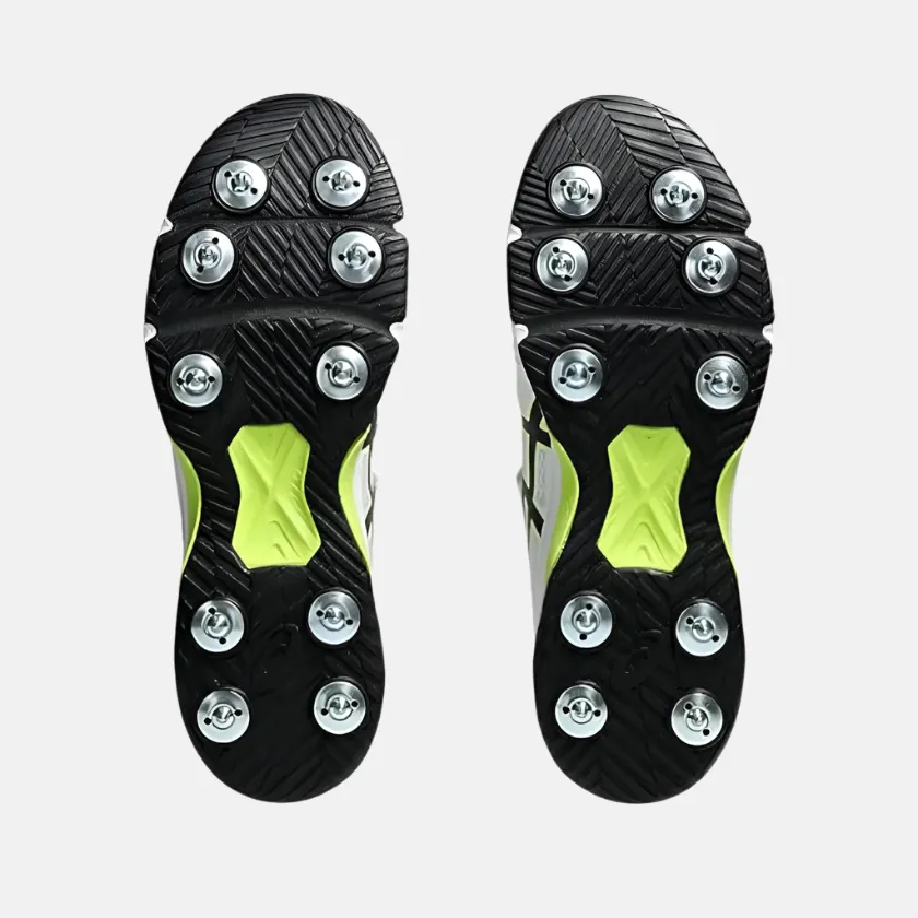 Chaussures de cricket Asics Speed Menace FF pour homme - Blanc/Noir