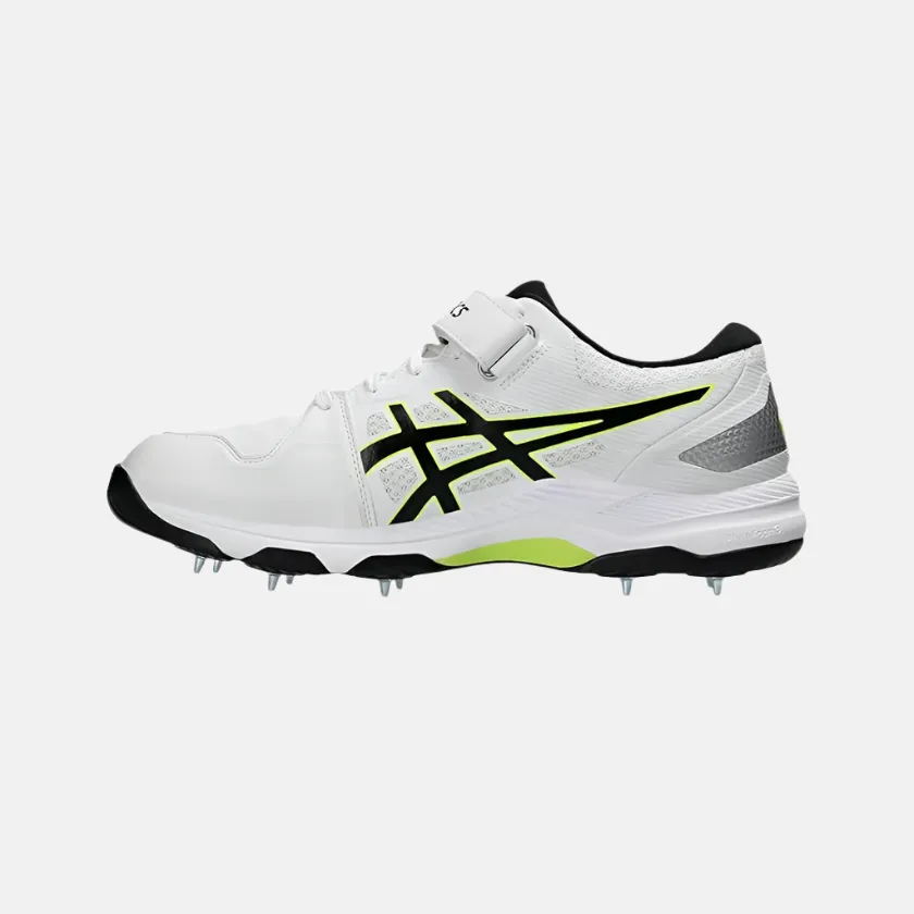 Chaussures de cricket Asics Speed Menace FF pour homme - Blanc/Noir