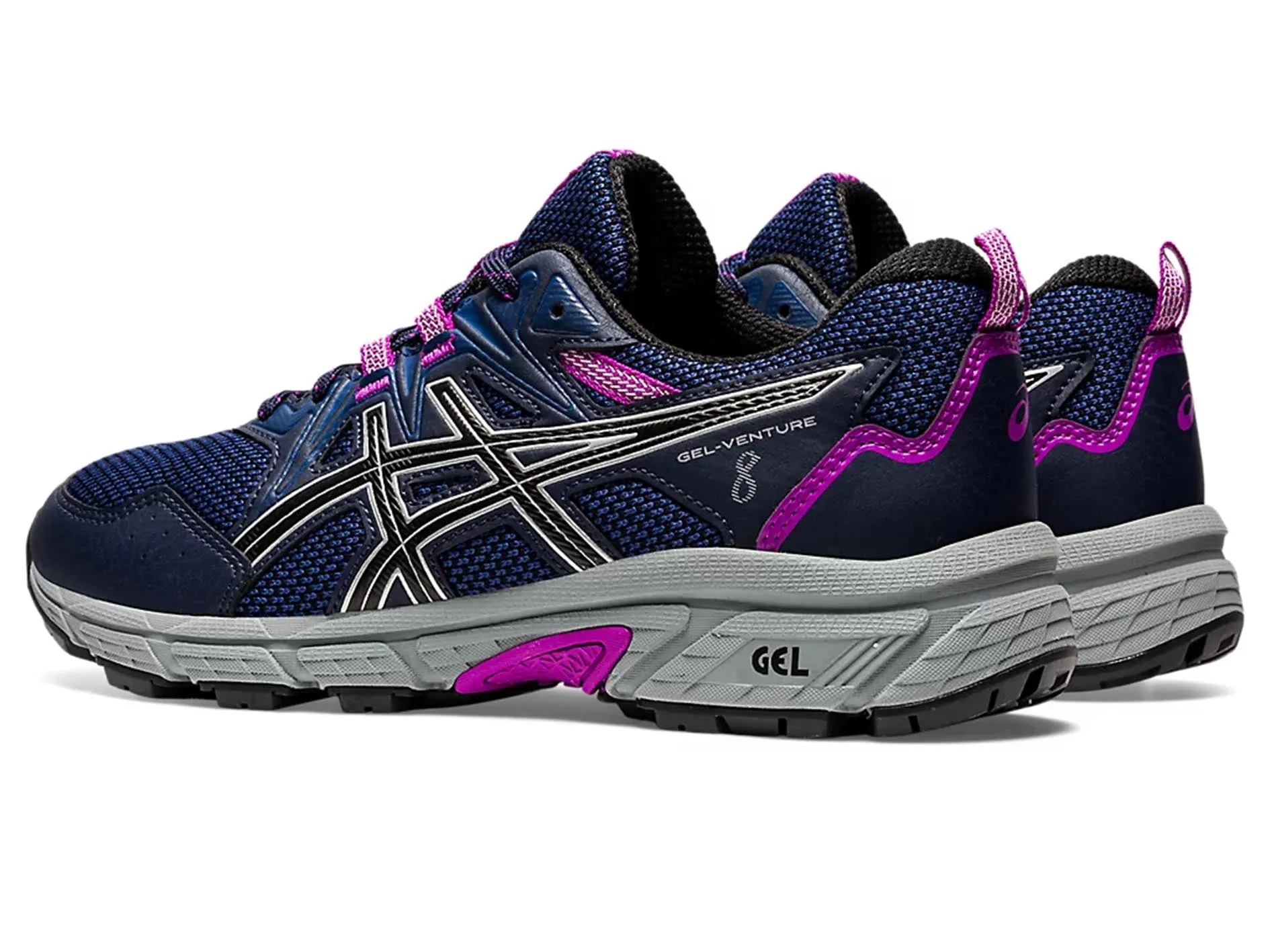 Asics Chaussures Femme Gel Venture 8 (Largeur D) <br> 1012A706 408 Chaussures Asics