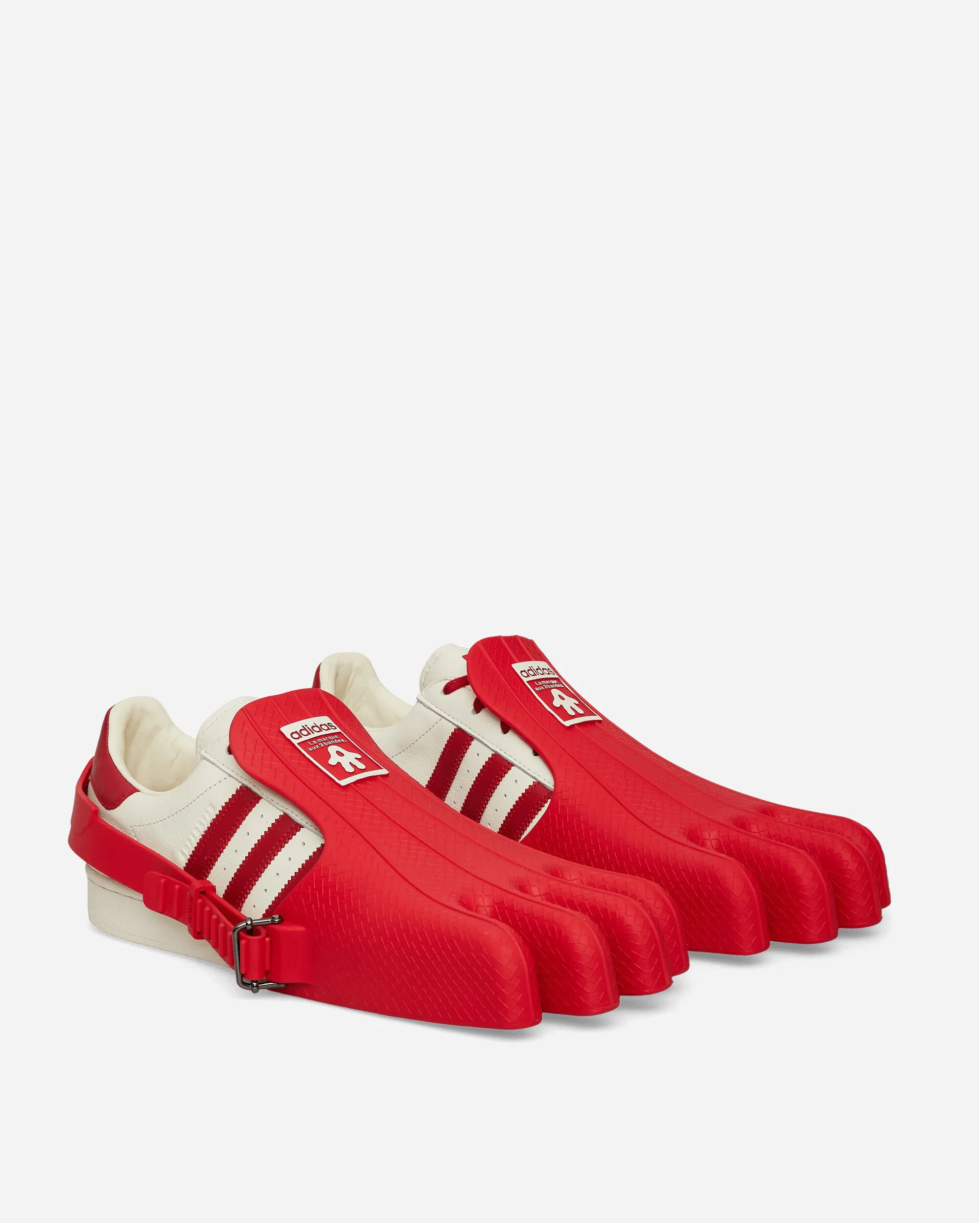 Avavav Superfinger Superstar Sneakers Meilleur Écarlate / Blanc Crème