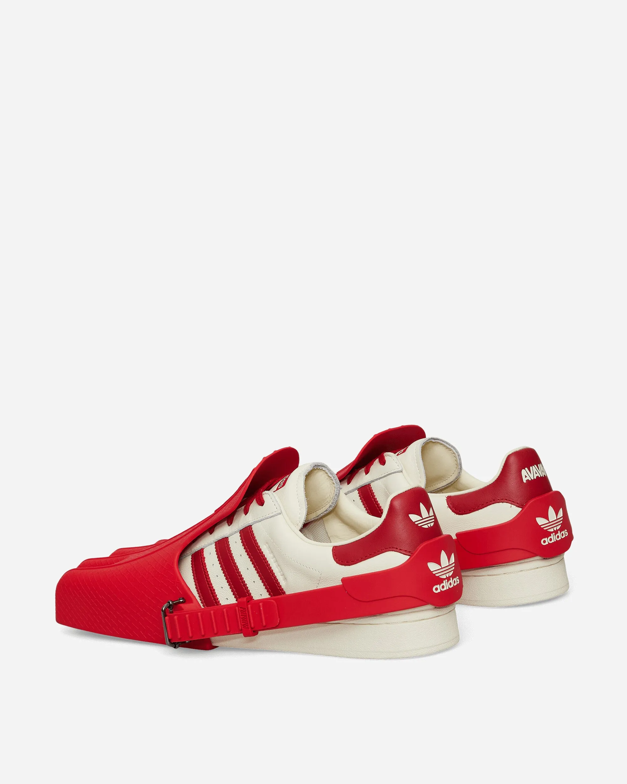 Avavav Superfinger Superstar Sneakers Meilleur Écarlate / Blanc Crème