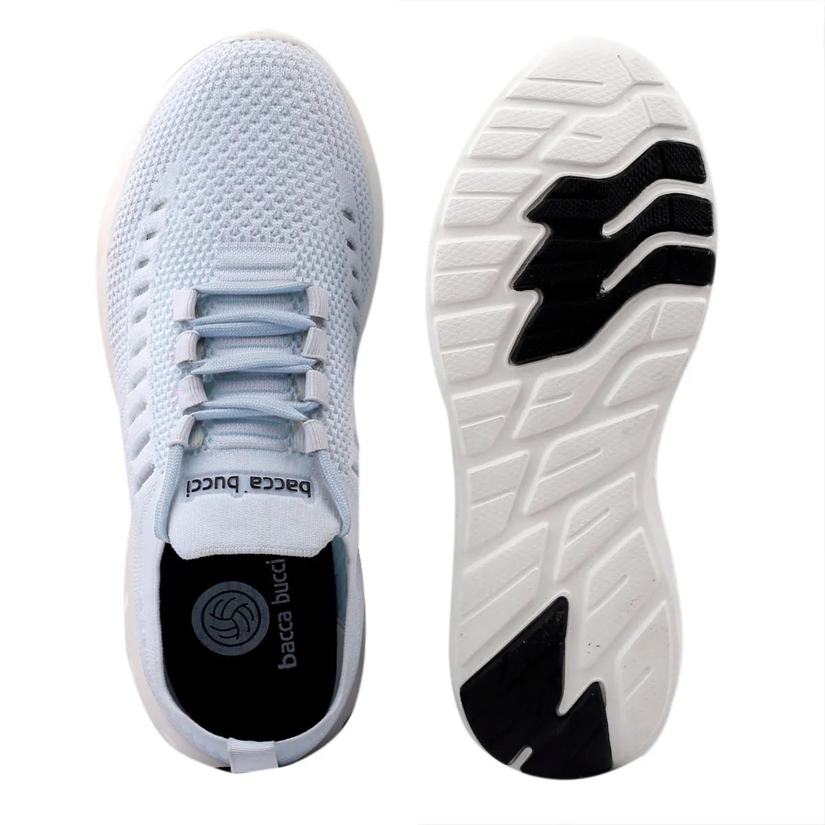 Bacca Bucci FISHJET Chaussures de marche pour femmes | Chaussures femme bleu ciel pour salle de sport, entraînement & course