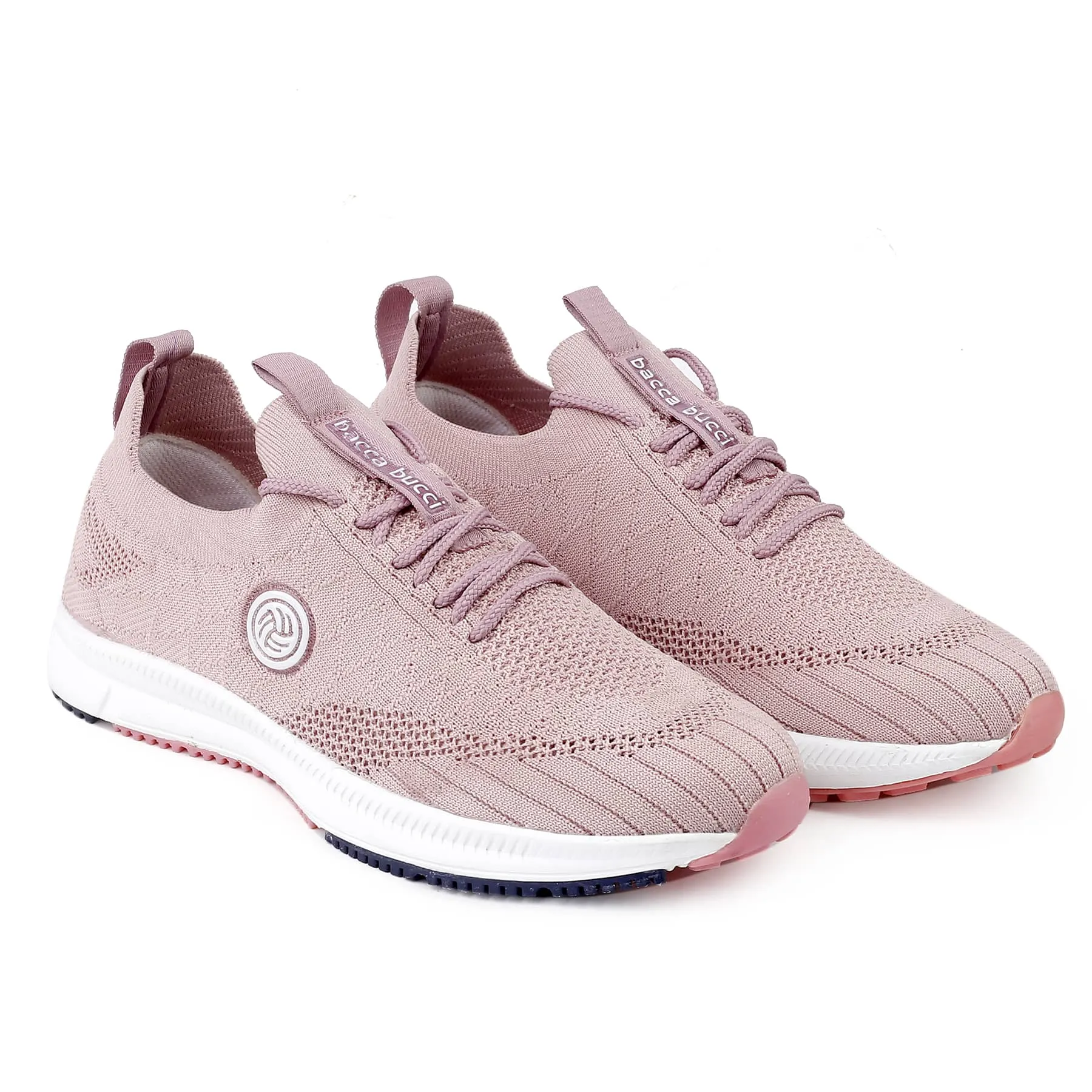Bacca Bucci WAVE RIDER Chaussures d'entraînement pour femmes | Sneakers décontractées roses pour femmes