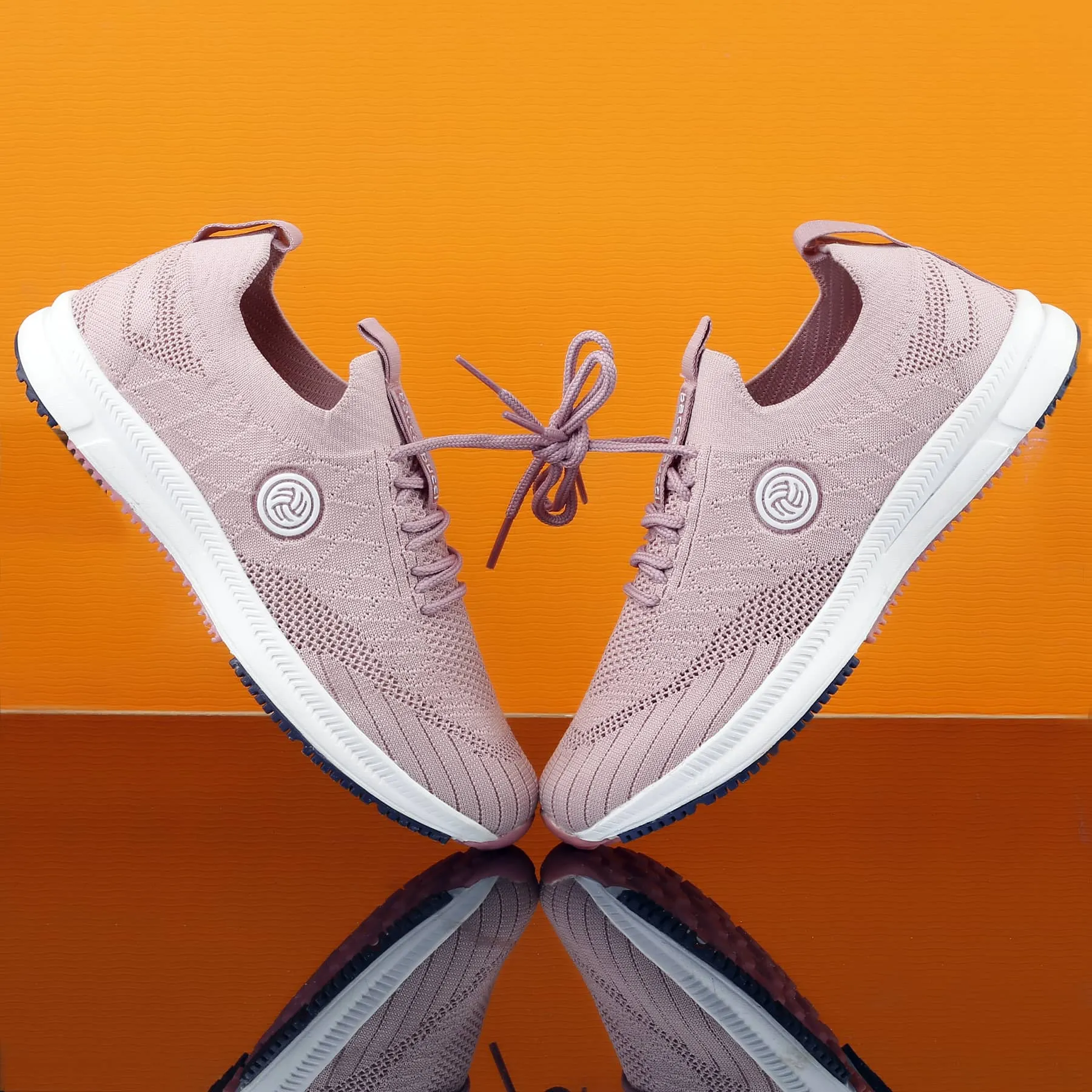 Bacca Bucci WAVE RIDER Chaussures d'entraînement pour femmes | Sneakers décontractées roses pour femmes