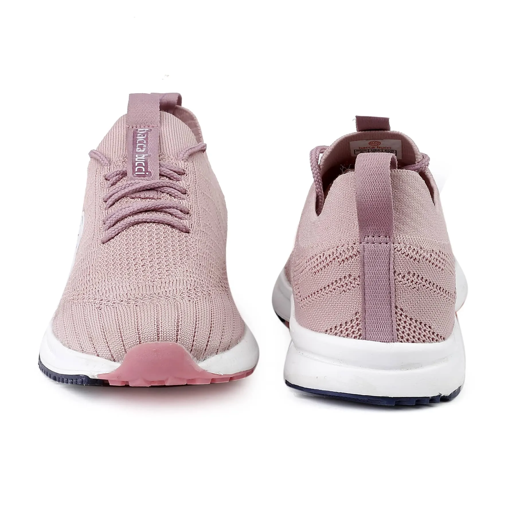 Bacca Bucci WAVE RIDER Chaussures d'entraînement pour femmes | Sneakers décontractées roses pour femmes