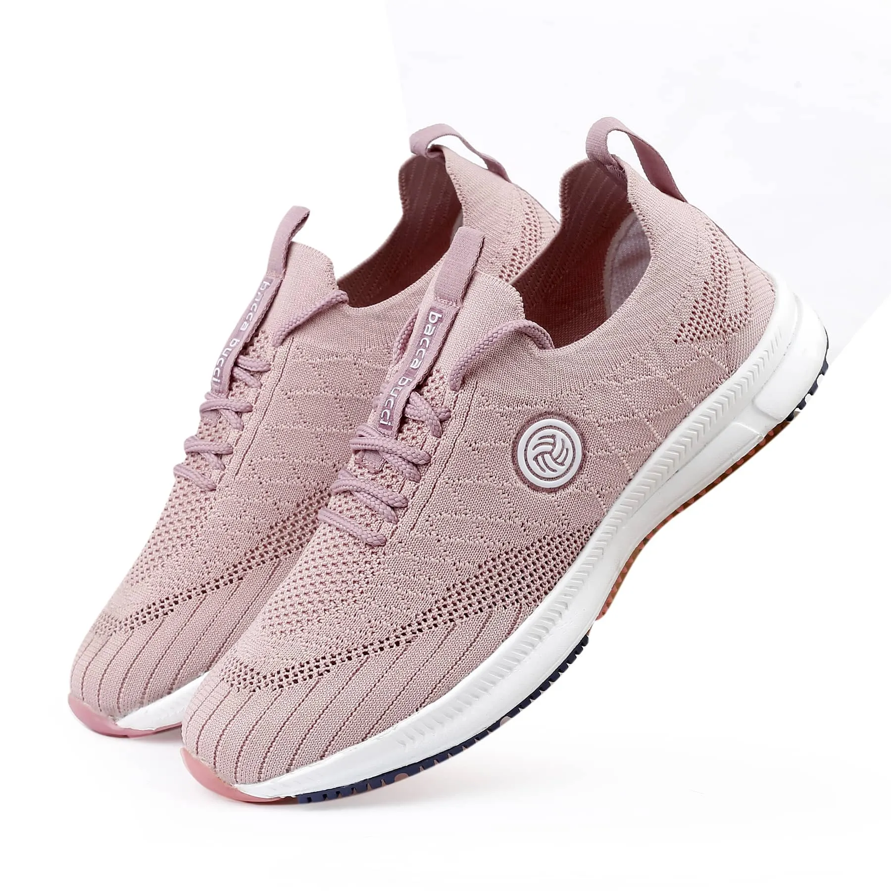 Bacca Bucci WAVE RIDER Chaussures d'entraînement pour femmes | Sneakers décontractées roses pour femmes