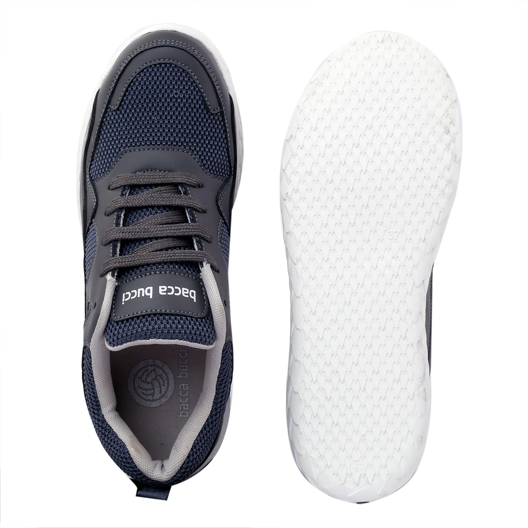 Bacca Bucci Chaussures de Sport Épaisses Femme pour Utilisation Quotidienne/Salle de Sport/Entraînement/Marche Décontractée