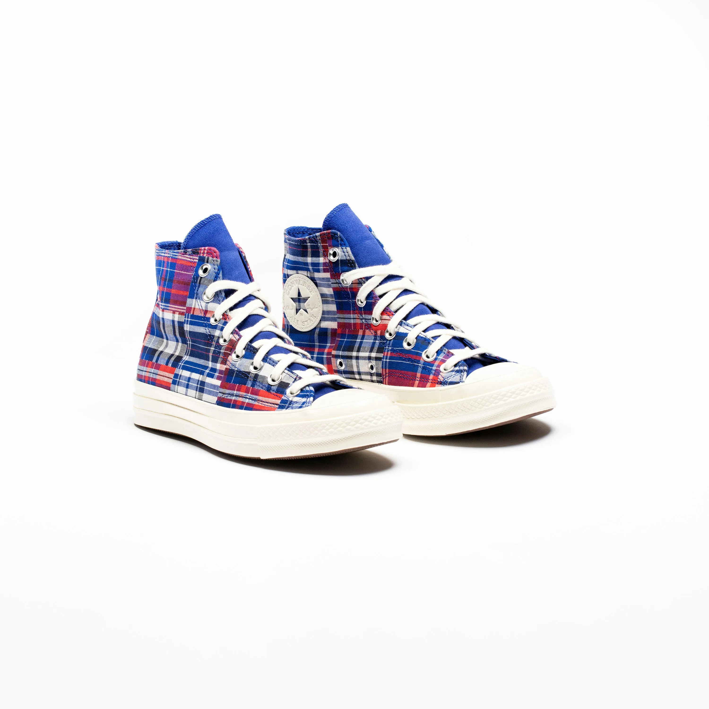 Chuck Taylor Twisted Prep Chaussure de Style de Vie Homme - Bleu Rush/Rouge Université