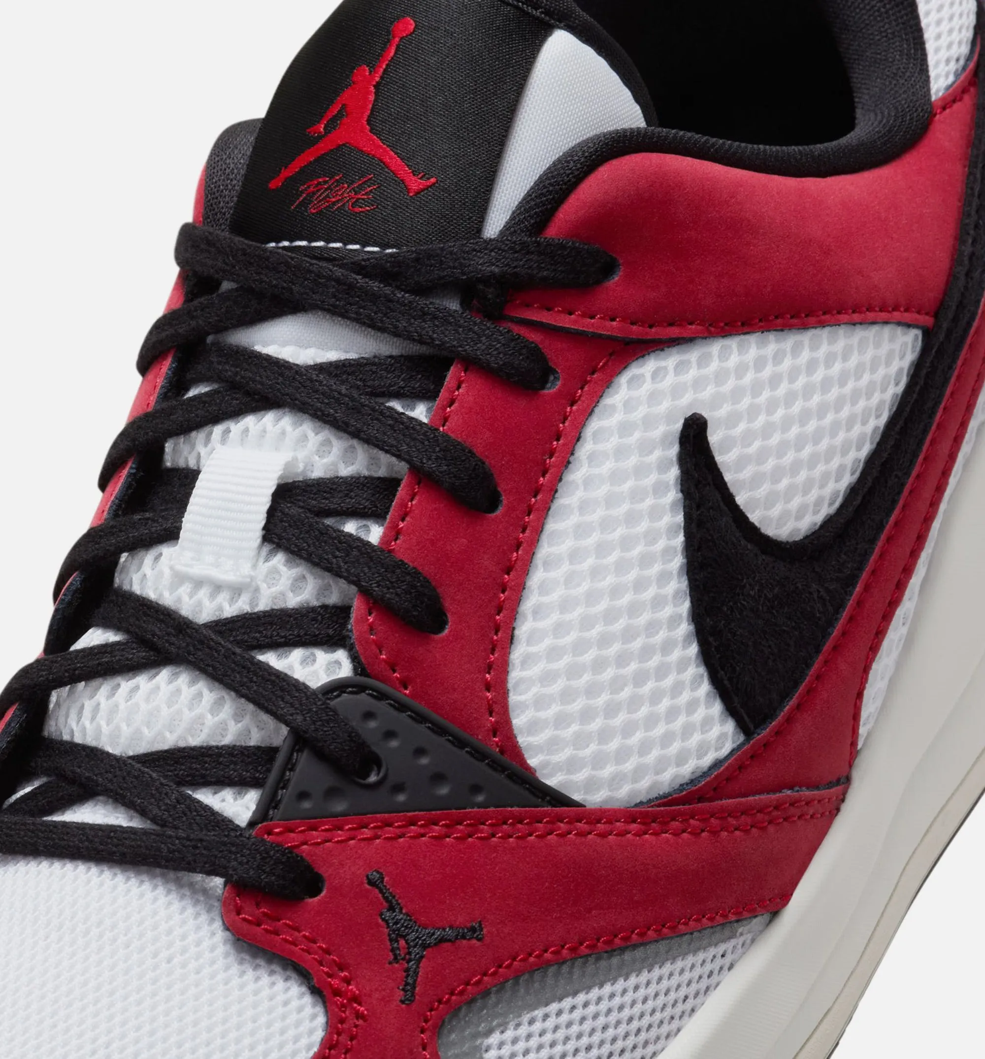 Chaussure de style de vie pour homme CMFT Era Chicago - Blanc/Rouge universitaire/Beige/Noir