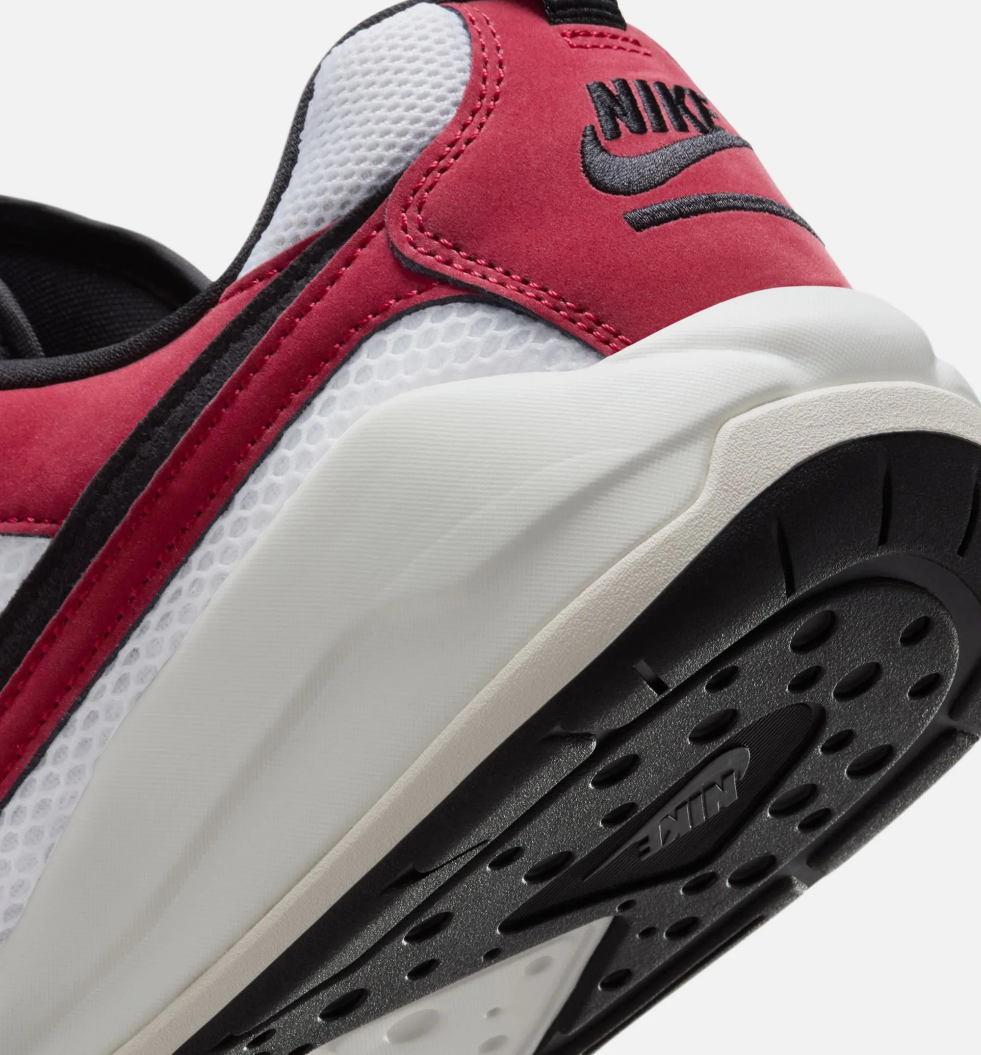 Chaussure de style de vie pour homme CMFT Era Chicago - Blanc/Rouge universitaire/Beige/Noir