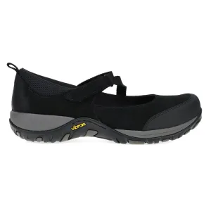 Dansko Primrose pour Femme en Suède Noir Brunie - Chaussures Mary Jane Dansko