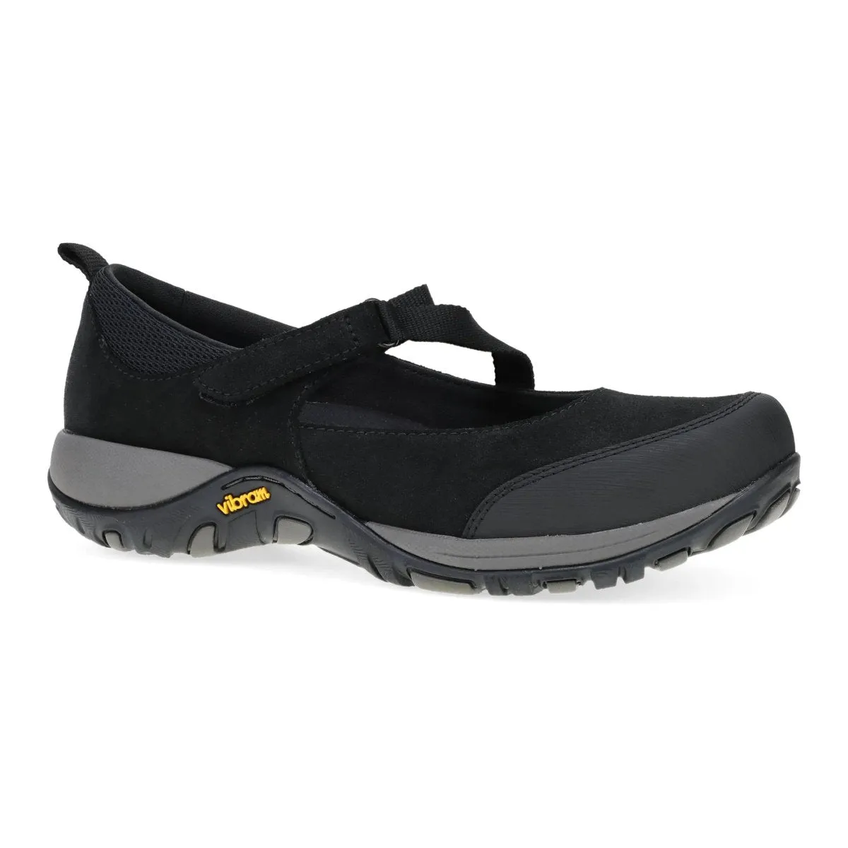 Dansko Primrose pour Femme en Suède Noir Brunie - Chaussures Mary Jane Dansko